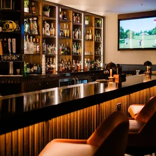 Newly renovated bar