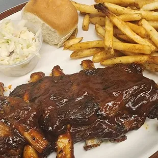 ribs, bbq ribs, food