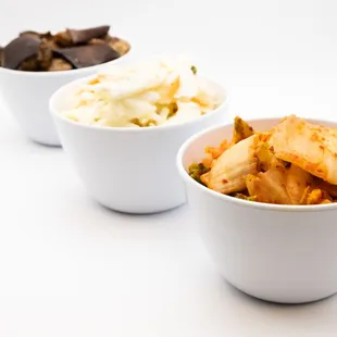  three different types of food