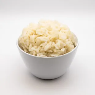  rice in a white bowl