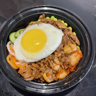 Kronic Korean Bowl was amazing! Everything they make, including the Kim chi is from scratch. My buddy had a keto Dank Steak Bowl. Delish!