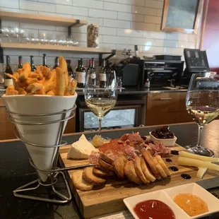 Board (Serves 2-4) and fries