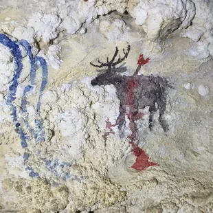 Real or fake? I'm going to guess fake cave painting.