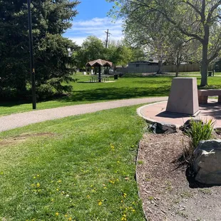Picnic and barbecue area.