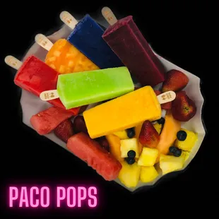 Plate of Paco Pops