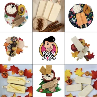 Paco Pops Fall and Winter Flavors