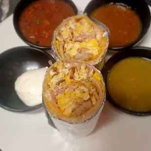 Breakfast burrito