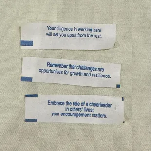 Most fortunate words.