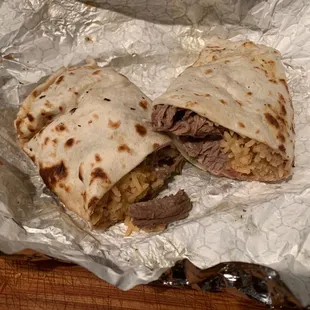 Barbacoa burrito