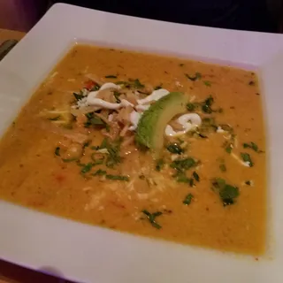 Poblano-Queso Soup