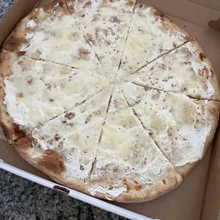 a pizza in a box