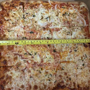 16&quot; Sicilian is 14.5&quot;