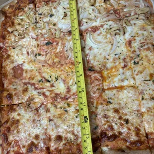 16&quot; Sicilian is 14.5&quot;