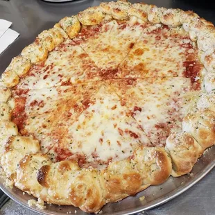 Garlic Knot Pizza