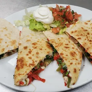 Quesadillas  a mano de maiz
