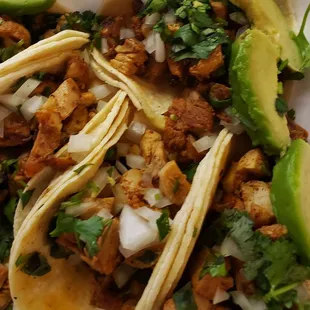 Chicken tacos
