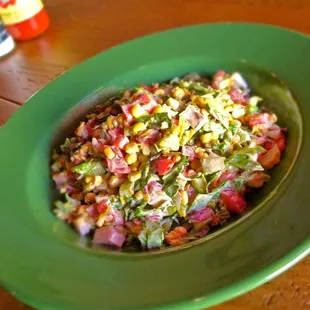 Try one of our Fresh Chopped Fajita Salads with your choice of chicken, steak or shrimp.