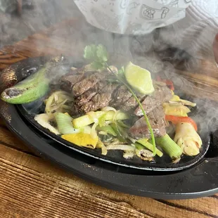 Outlaw Steak Fajitas