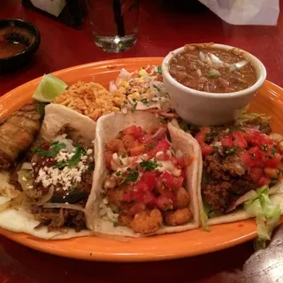 Three Taco Platter