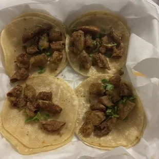 Tacos de tripitas (Crunchy)