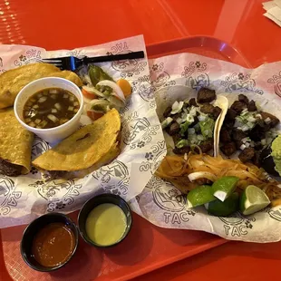 Rock Tacos (Left) &amp; Paco Tacos (Right)