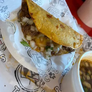 Birria taco