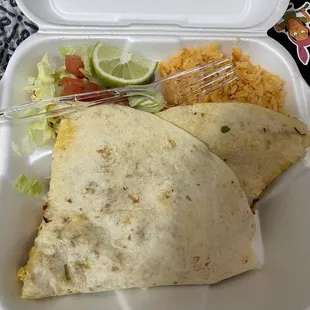 Chicken quesadilla