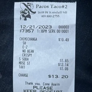 Very good price very great quality amount of food