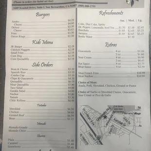 Menu 11/29/24