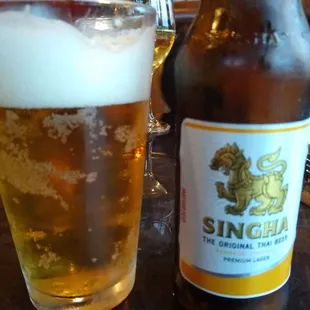 Ice cold Thai beer