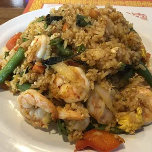 Shrimp Thai Basil Fried Rice
