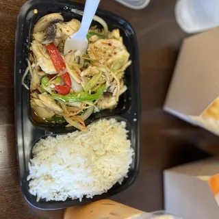 Fresh Ginger Stir Fried