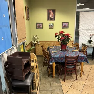 Seating for a larger group.