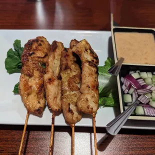 3 - Chicken Satay (4pcs)