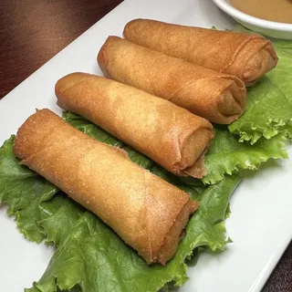 1 - Fried Egg Rolls (4 pcs)