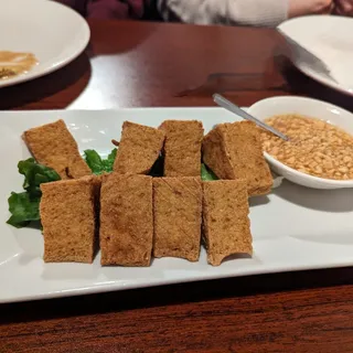 2 - Fried Tofu (5 pcs)