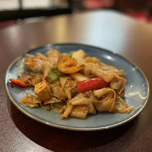 95. Mint Leaf Noodle (Pad Kee Mao)