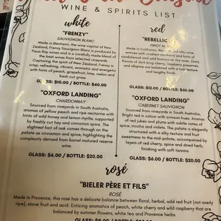 Sine and spirits!