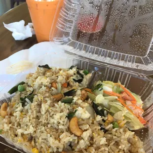 Spicy Fried Chicken Basil Rice