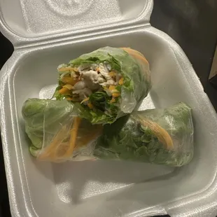 2 Piece Spring Rolls