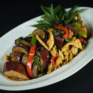 Eggplant Chicken
