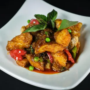 Spicy Chili Sauce Catfish