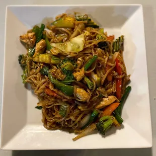 Drunken rice Noodles