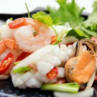 Spicy Seafood Salad