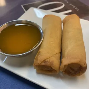 Lunch special egg rolls