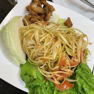 Papaya Salad Lao Style is sometimes hit or miss