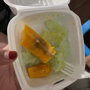 Mango and sticky rice