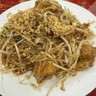 Pad Thai with tofu