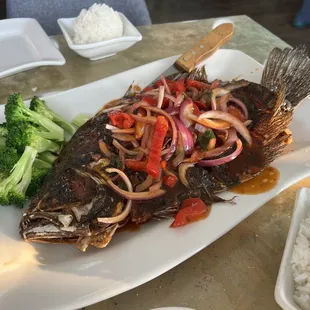 Whole flounder...... excellent but was surprised at price