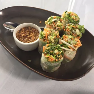 Soft Vegetable Spring Rolls (3pcs)